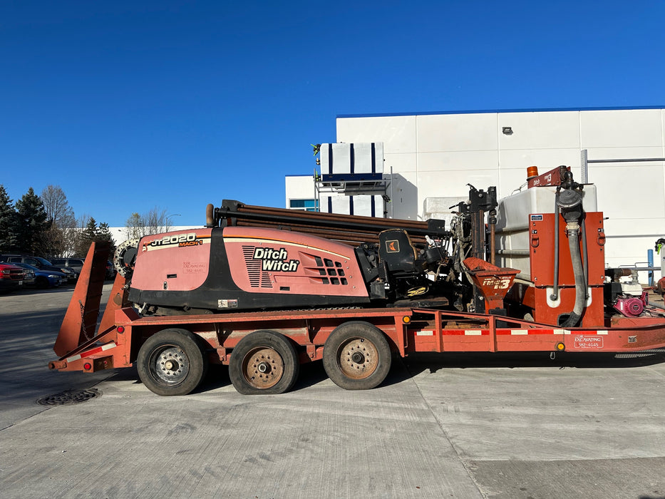 2016 Ditch Witch JT2020 with Trailer & Mixing System