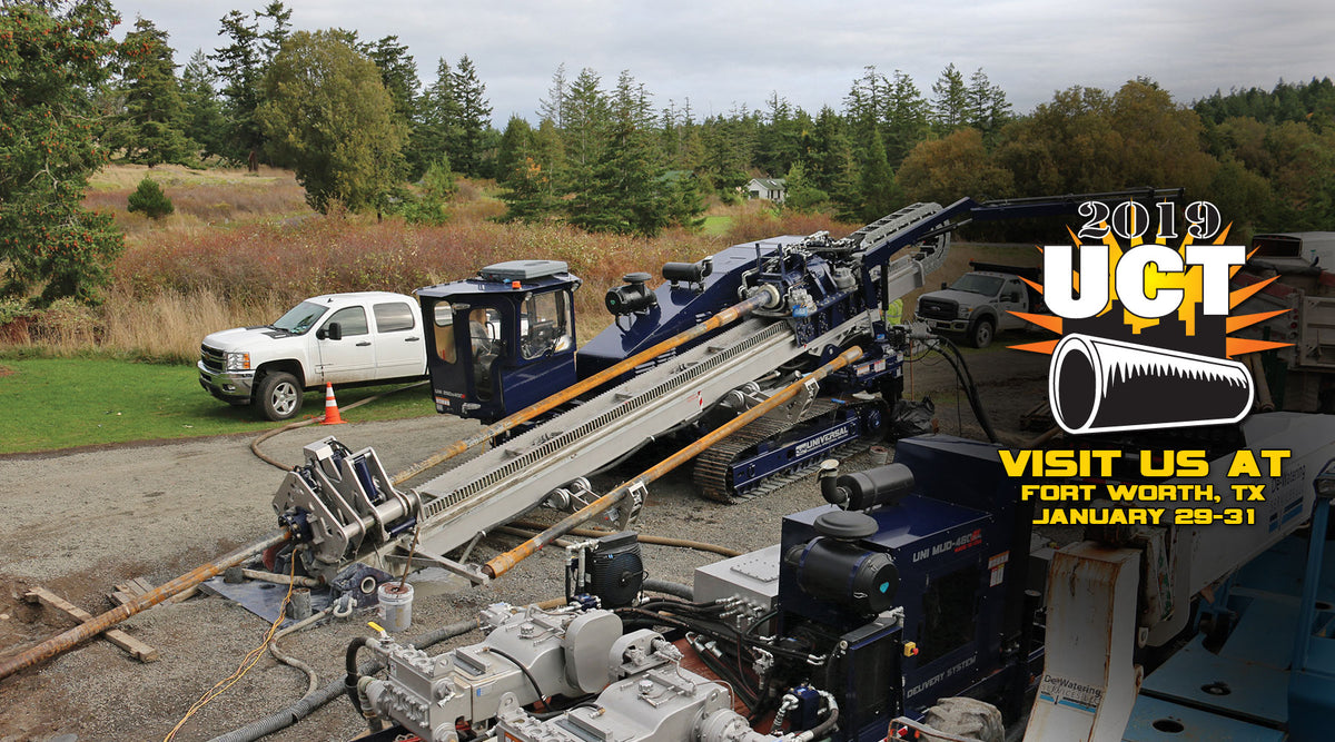 See our Drilling Rigs at UCT 2019 Fort Worth TX — Universal HDD