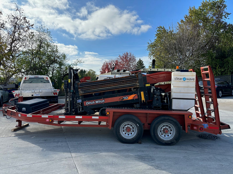 2019 Ditch Witch JT10 with Trailer & Mixing System