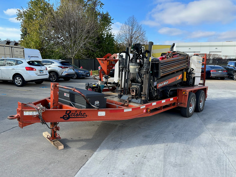 2019 Ditch Witch JT10 with Trailer & Mixing System