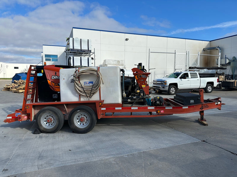 2019 Ditch Witch JT10 with Trailer & Mixing System