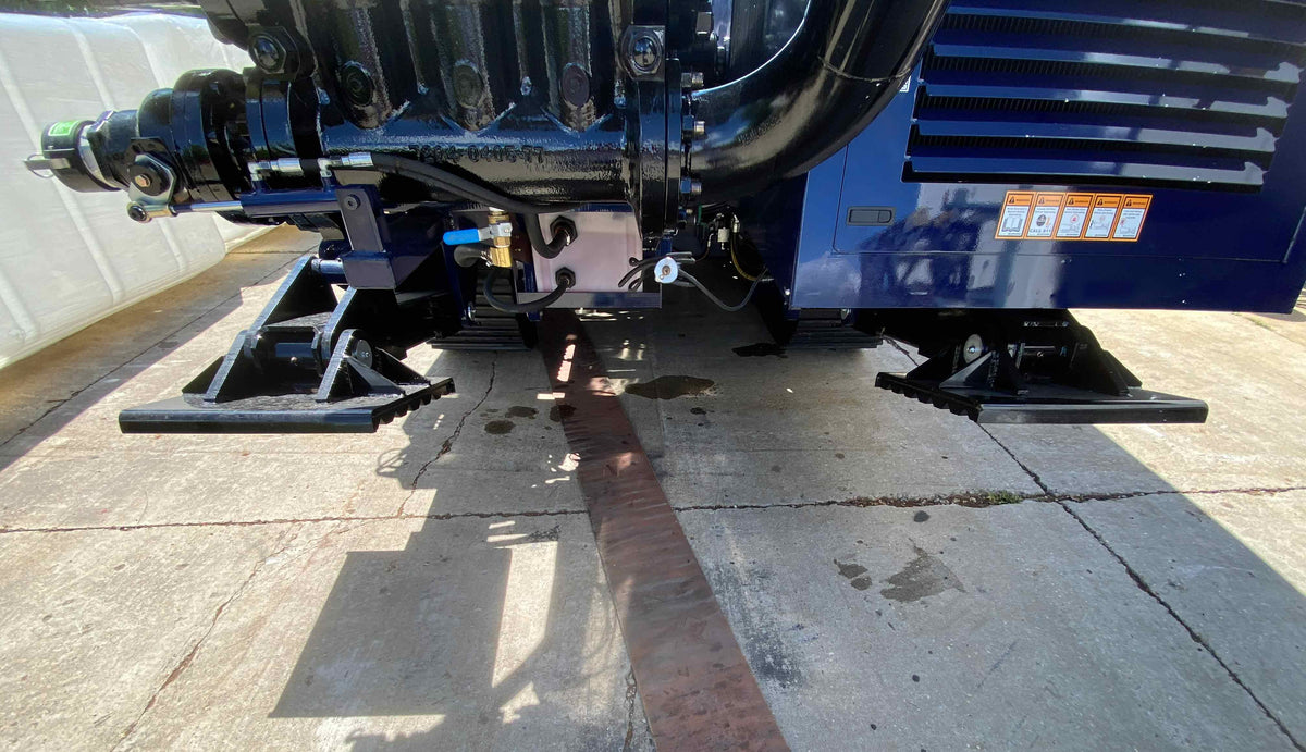 UNI 250x400 maxi HDD rig on pipeline jobsite