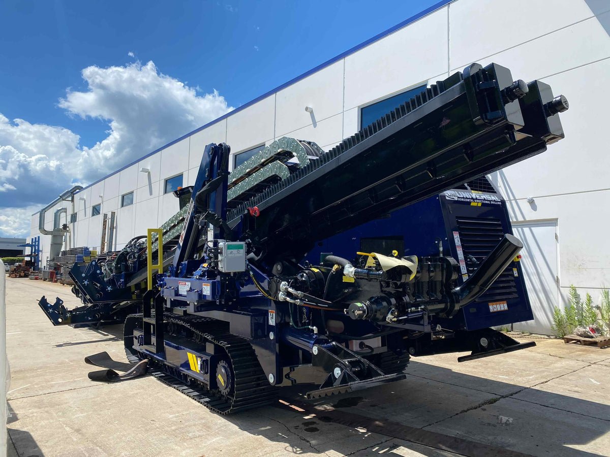 UNI 250x400 directional drill river crossing installation