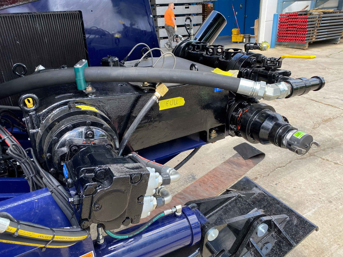 UNI 250x400 314 gpm mud pump at 5000 psi detail
