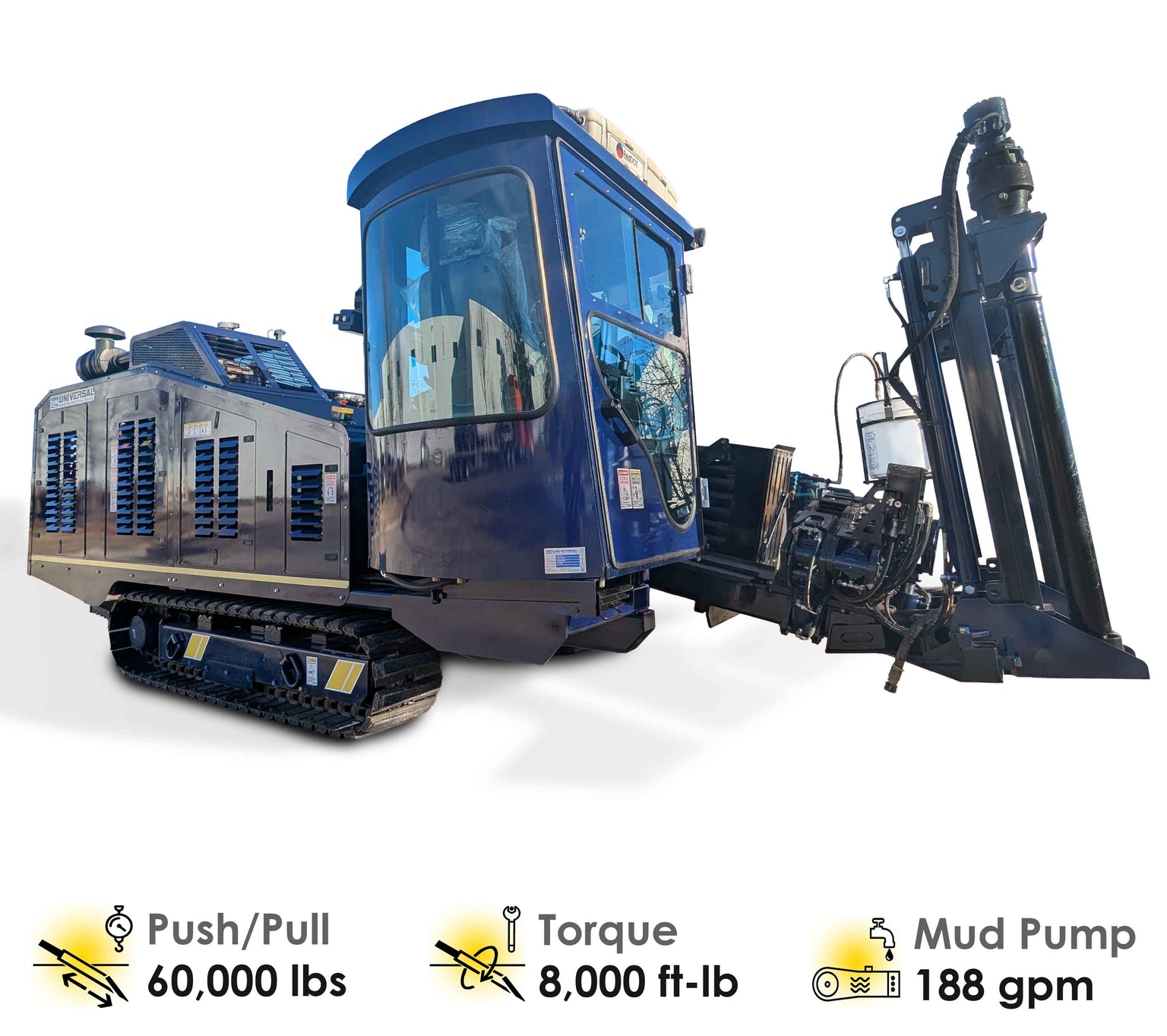 HDD Rigs and Custom Directional Drills — Universal HDD